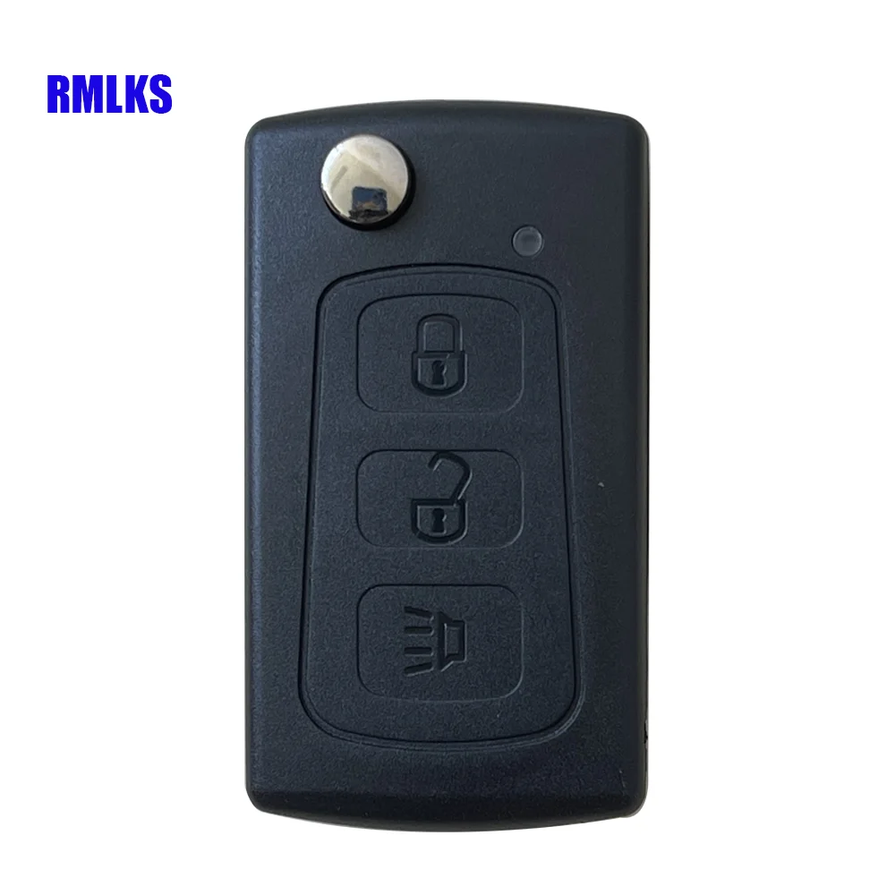 New 3 Button Remote Flip Key Blank Replacement Shell/Case Enclosure For Great Wall Hover Haval H3 H5 Keyless Entry Fob Key Cover