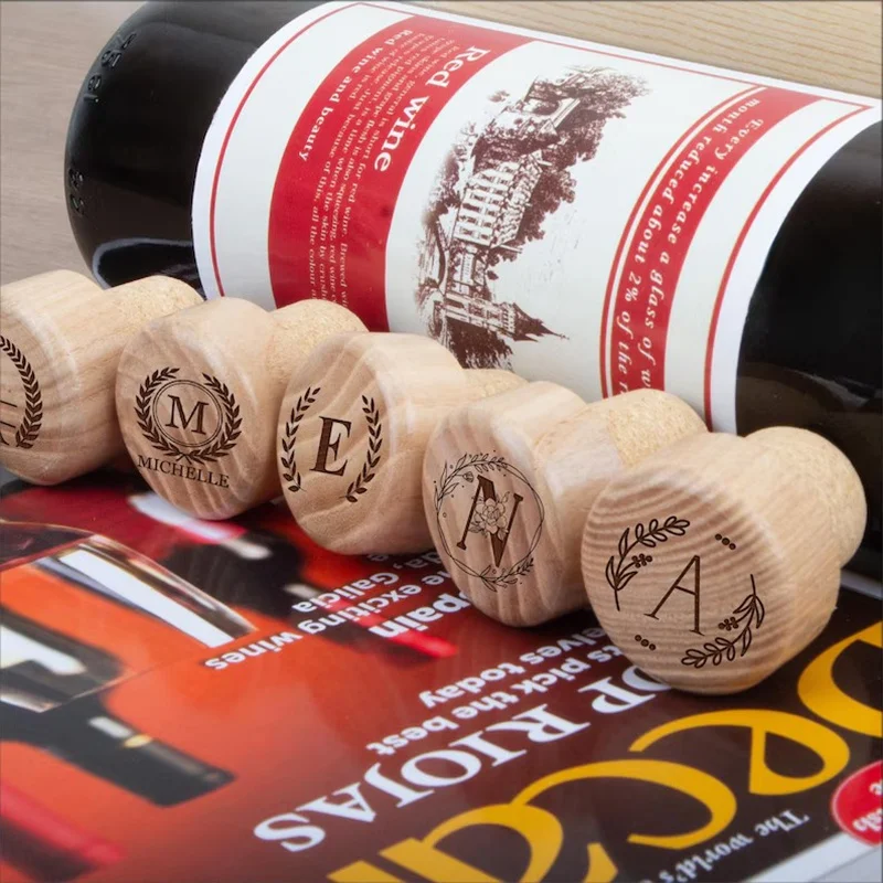 

Custom Wine Stoppers, Personalized Wedding Favors For Guests, Bridal Shower Favors, Retirement Favors,Party Favors,Business gift