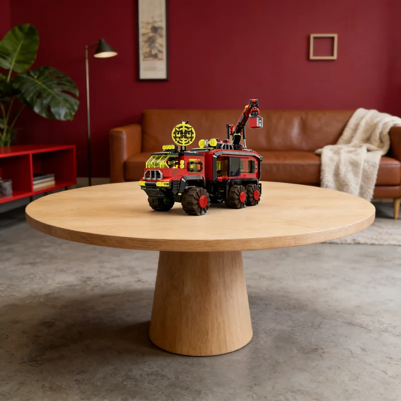 

1083pcs MOC Mobile Base Space M Tron Model Building Blocks DIY Gift Creative Collectible Display Decor Premium Adult Kids Desk