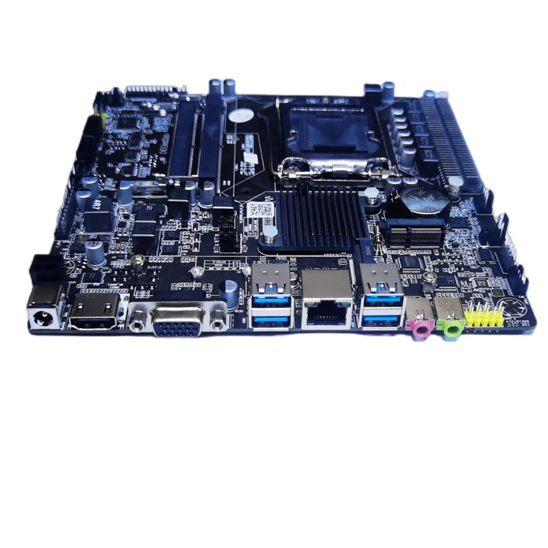 For 2Pcs New B365 Industrial ITX Motherboard LGA1151 DDR4 For 6/7/8/9 Gen CPU All In One Mini PC