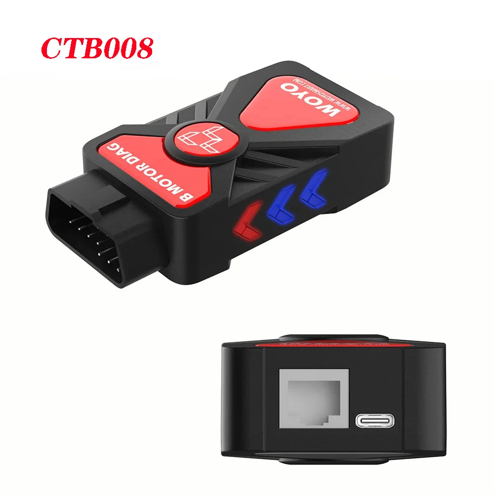 WOYO CTB008 OBDII For BMW Motorcycle Diagnostic Tools Supports All EU4 Bluetooth 5.0 Android Cellphone Tester R1200 R1250 S100