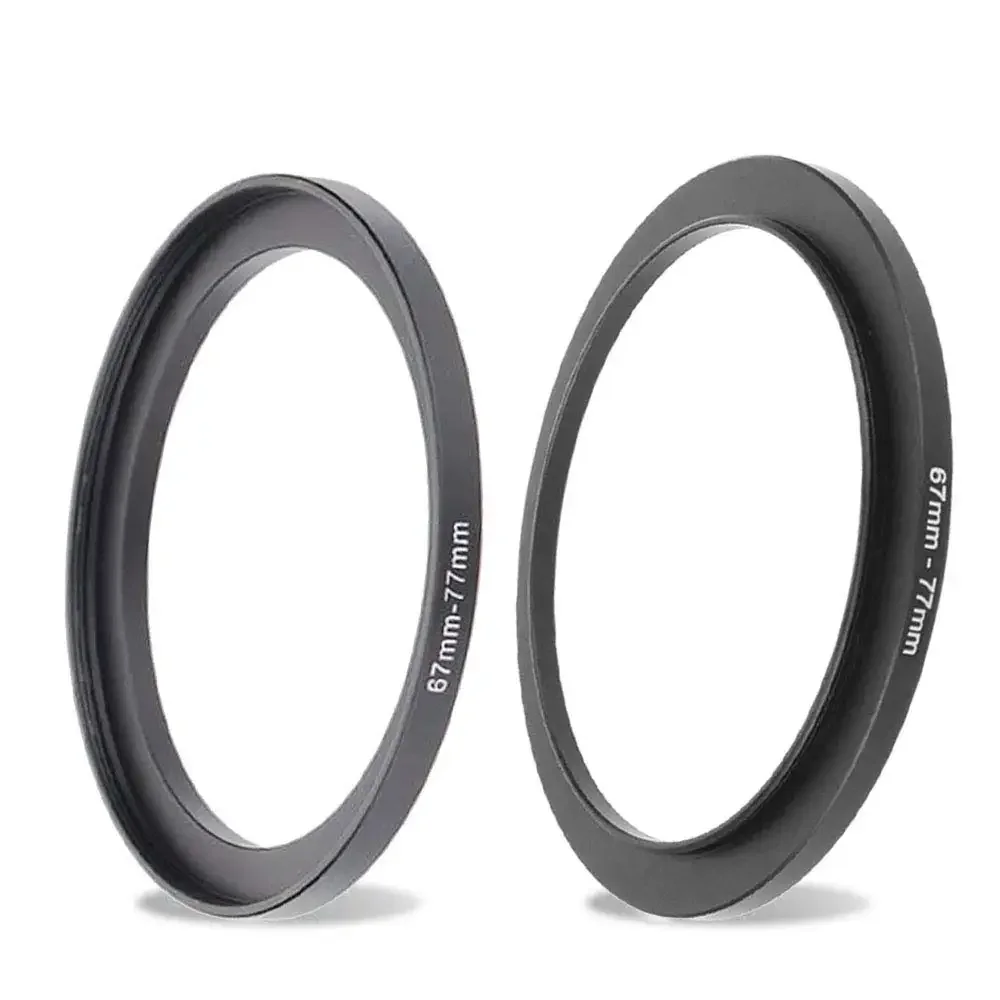 62mm a 77mm Anello per filtro in metallo da,62-77mm, anello adattatore per filtro Step Up–da obiettivo fotocamera con filettatura filtro 62mm su anello filtro 77mm 62mm a 77mm Anello per filtro in metallo da,62-77mm, anello adattatore per filtro Step Up–da obiettivo fotocamera con filettatura filtro 62mm su anello filtro 77mm