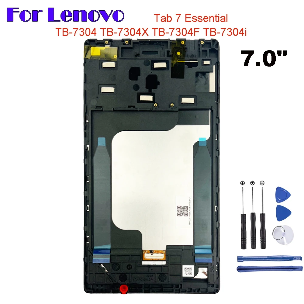 

For Lenovo Idea Tab 4 TB-7304X TB-7304 TB-7304F TB-7304i TB7304X With Frame LCD Display and Touch Screen Digitizer Assembly