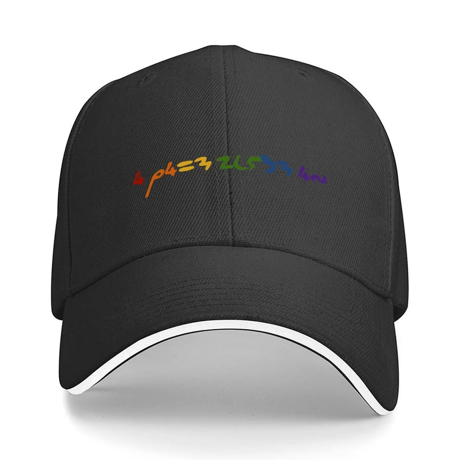 

Rainbow Pride I Rise Above It - Anne Lister Secret Code Baseball Cap Sun Cap cute Big Size Hat Men Golf Wear Women's