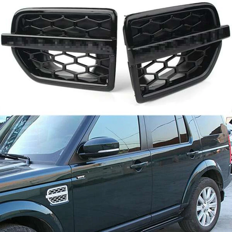 

Automotive Exterior Side Grille Air Intake Fender Vents Grill For Land Rover LR4 2010-2016