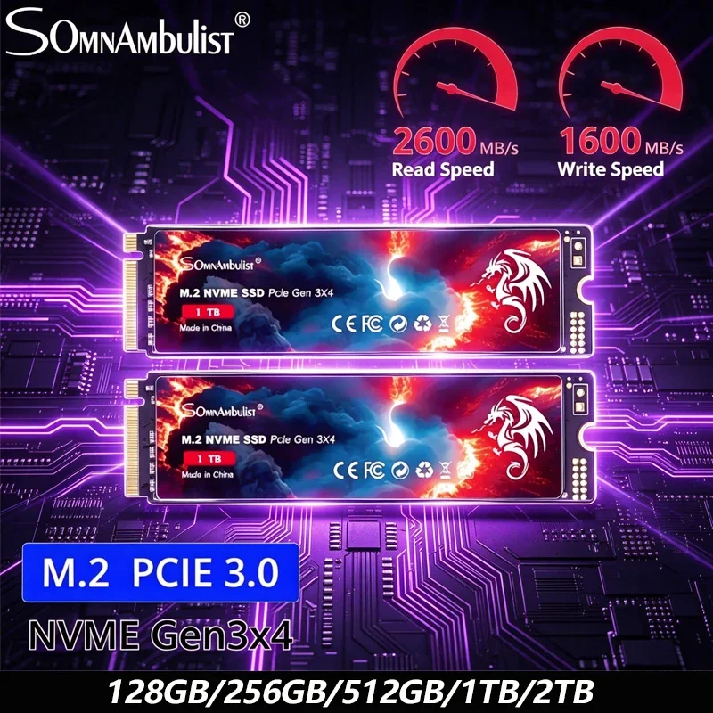 hot-sale-somnambulist-m2-nvme-pcie-30-2280-ssd-128gb-1tb-2tb-internal-drive-compatible-with-laptop-desktop-and-game-console