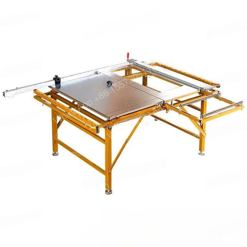 Woodworking saw table multi-functional home improvement dust-free child and mother saw precision folding push table saw