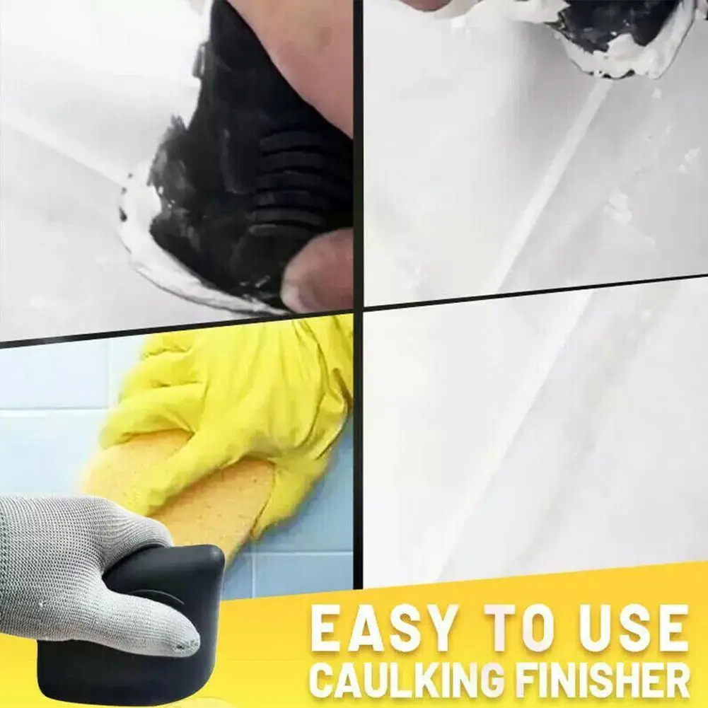 Black Caulking Finisher Tile Joint Sealant Smooth Scraper Flexible Joint Filling For Grout Tiles And Wall Tiles Floor Hand Tools