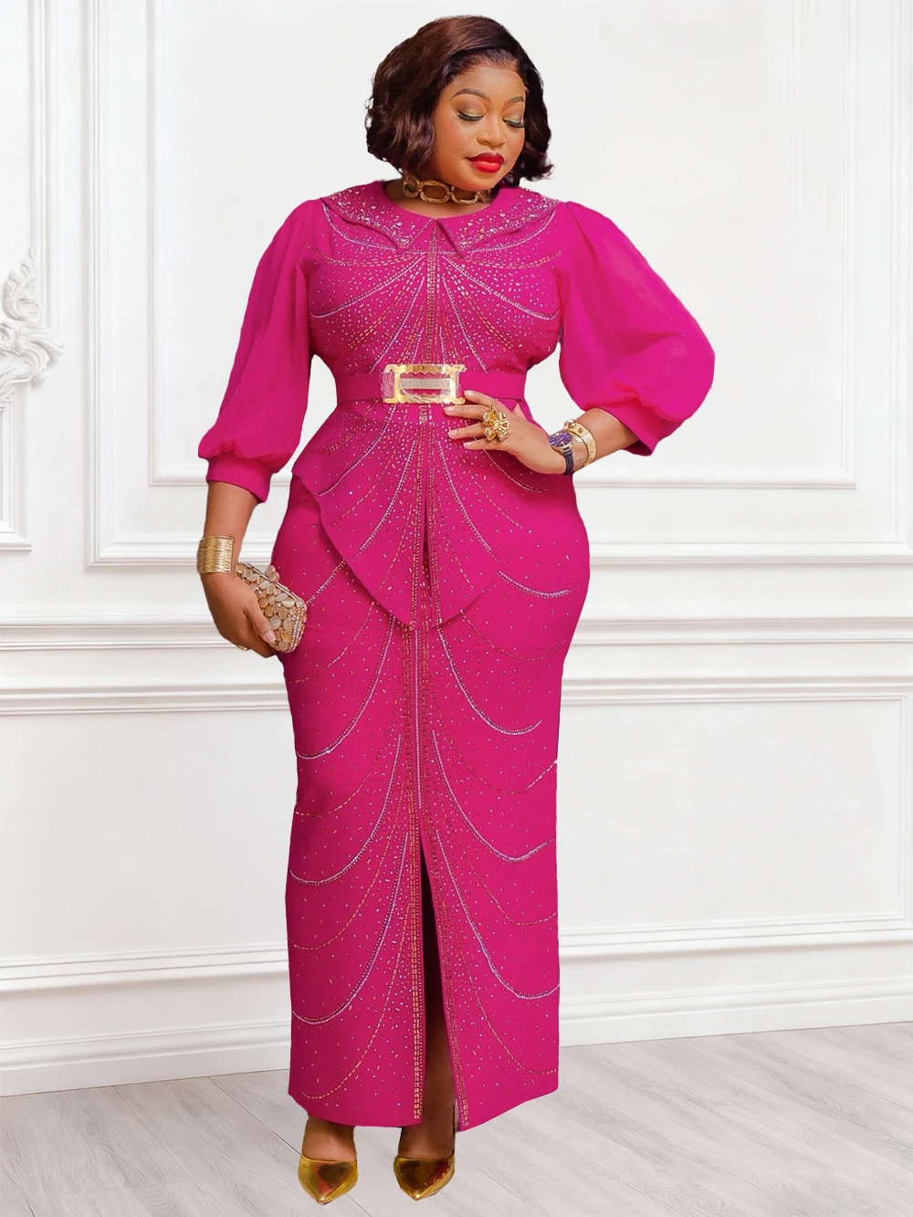 

Элегантные женские африканские платья Анкара Дашики с бриллиантами, макси-халаты, Турция, африканская одежда, вечерние платья для свадебной вечеринки, платье