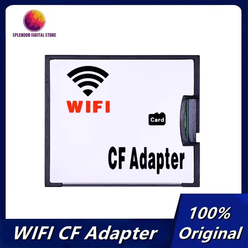 

Original WIFI Adapter Memory Card TF Micro SD SDHC to CF Compact Flash Card Converter Kit for Digital Camera