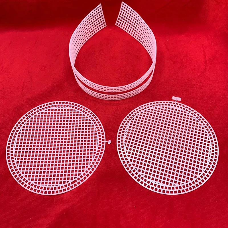 1PCS Knitting Weaving Plastic Mesh Sheet DIY Sewing Woven Bag Accessories Purse Making Supplies Crochet Projects