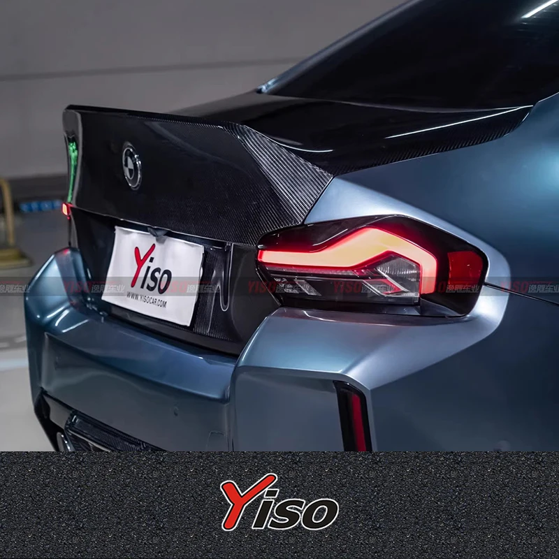 

Подходит для BMW 2 серии G87 M2: Модифицированная задняя дверь (багажник) CS из сухого карбона, крышка багажника, органайзер для инструментов