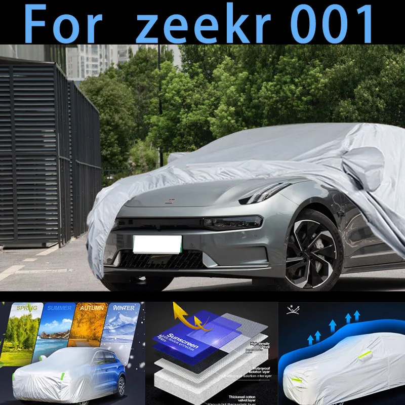 For zeekr 001  Car protective cover,sun protection,rain protection, UV protection,dust prevention auto paint protective