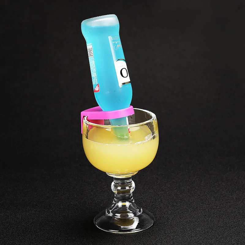 Picture 7: Bottle Buckle 9pcs/Set Holders ABS Plastic Drink Clips Cocktail Snaps For Beer Glasses Bottle Buckle Holders Beer Cocktail Set