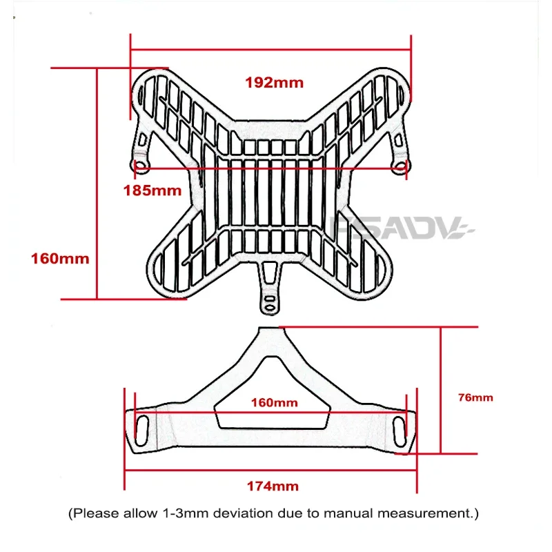 Fit For BMW R1300GS R 1300 GS R1300 GS GS1300 R 1300GS 2023 2024 Motorcycle Front Headlight Protector Guard Lense Cover