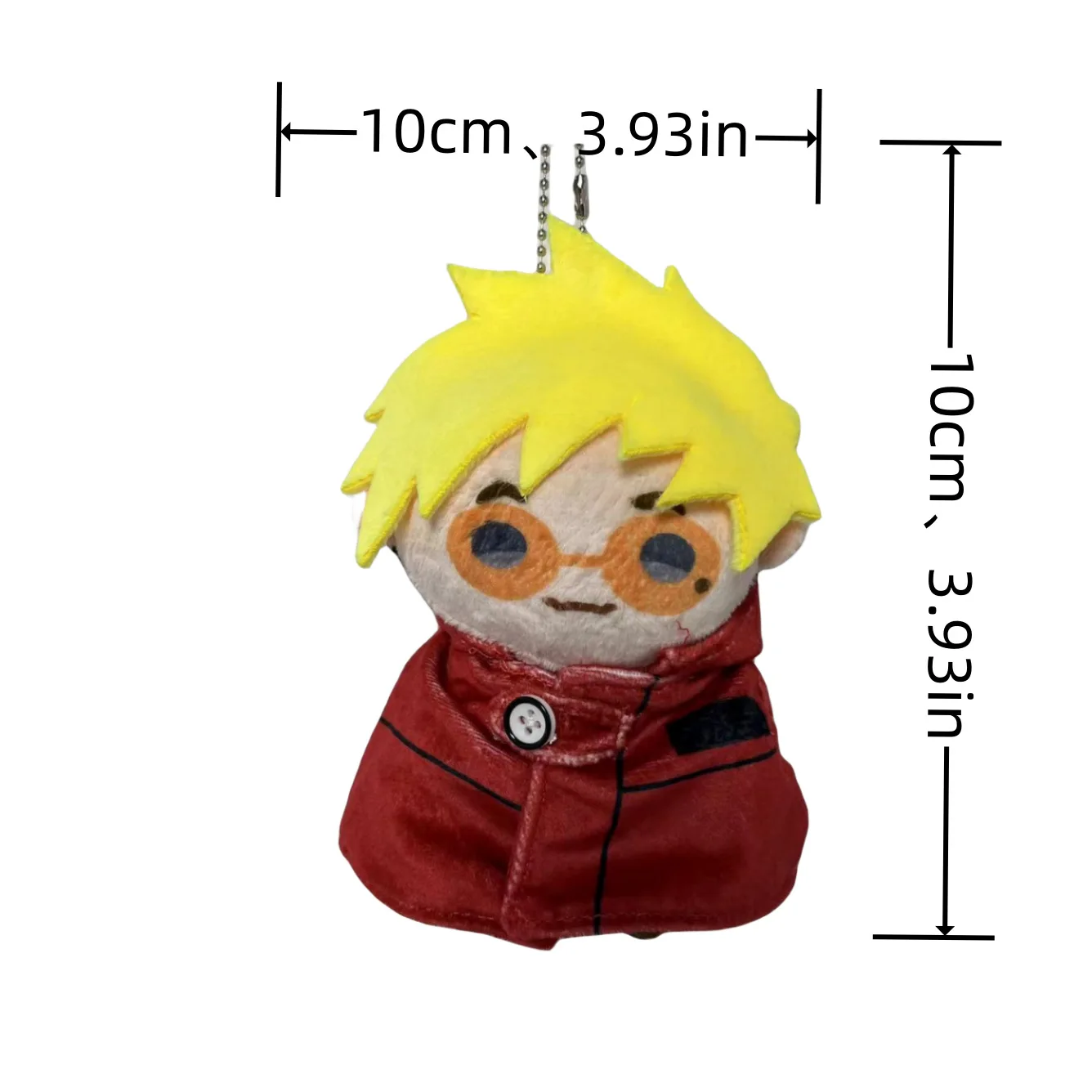 16CM Trigun timede peluche cartone animato farcito peluche regalo di compleanno per bambini