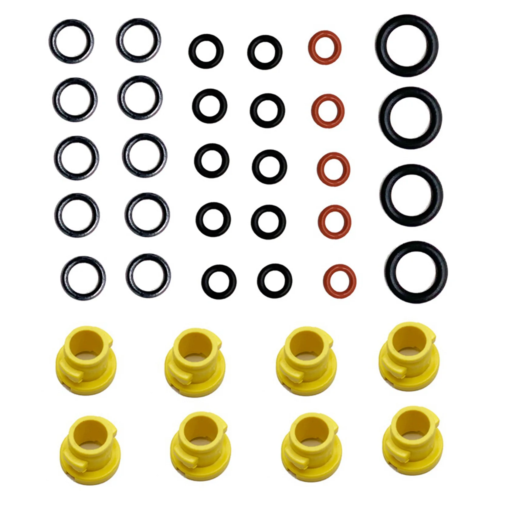 AFOURT-2 Set O-Ring For Karcher Lance Hose Nozzle O-Ring Seal 2.640-729.0 Rubber O-Ring Pressure Washer For K2 K3 K4 K5 K6 K7 B