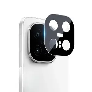 Bilashmart 3D Camera Lens Cover Case Vivo IQOO 15 Back Tempered Glass Camera Protector IQOO15 Lens Ring Film