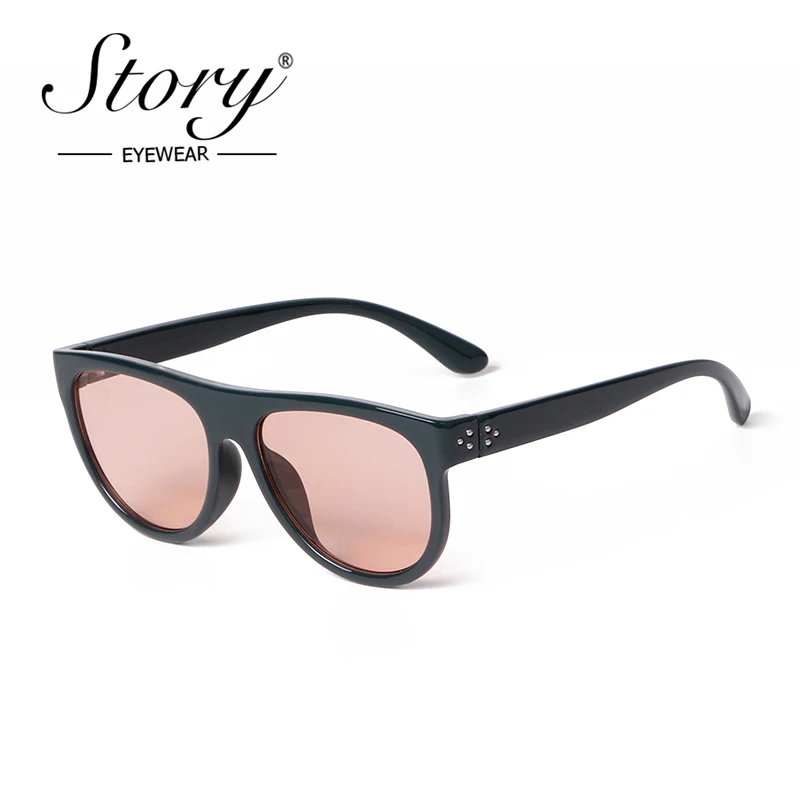 Oculos-de-sol-retro-quadrados-com-armacao-plana-story-para-mulheres-e-homens-design-moderno-com-rebites-lentes-rosas-protecao-uv-gafas-de-sol-s17026h