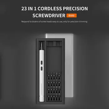 IFU Electric Screwdriver 23 in 1 Screwdriver Set Hand Screwdriver Bit Set with 20 Magnetic Bits Tool for Phone Laptop Watch