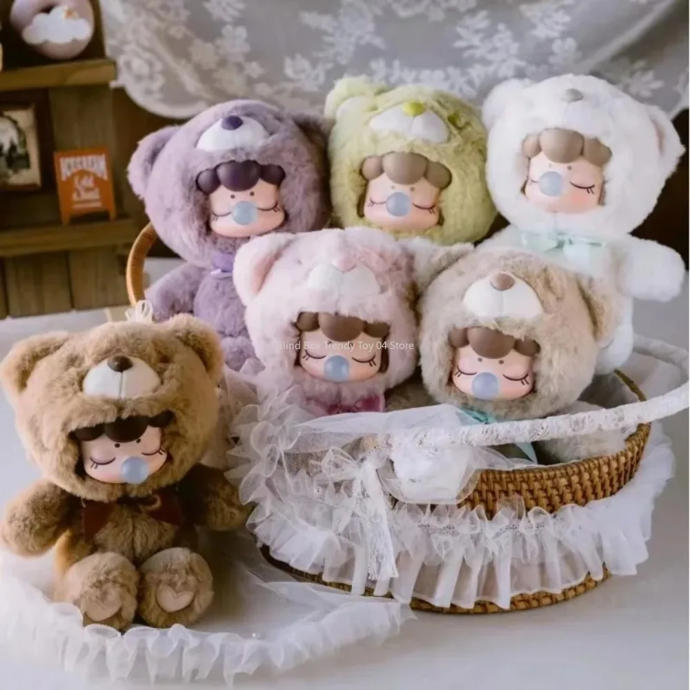 ของแท้ Nanci ช็อกโกแลตที่มีสีสันตุ๊กตาหมีกล่องตาบอด Kawaii รูปตุ๊กตา Mystery กล่อง Handmade ตกแต่งเด็กรวบรวมของเล่น