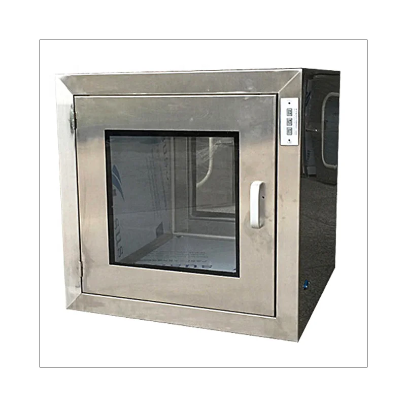 Stainless Steel Static Pass Box Transfer Widow Box For Clean Room Pass Box
