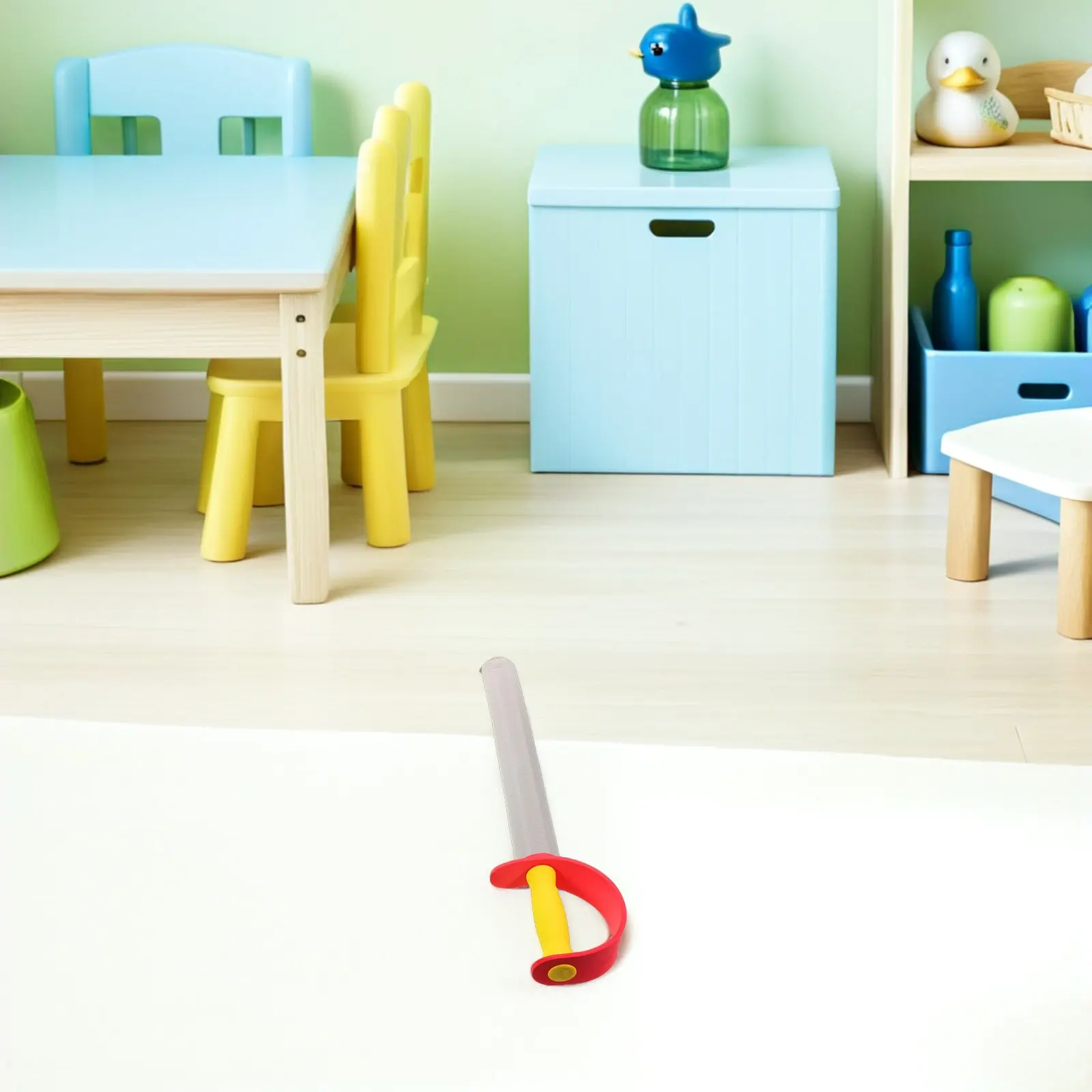 

2Pcs Lightweight Eva Foam Sword Props Medieval Fencing Costume Sword Party Practice Swords Training Swords