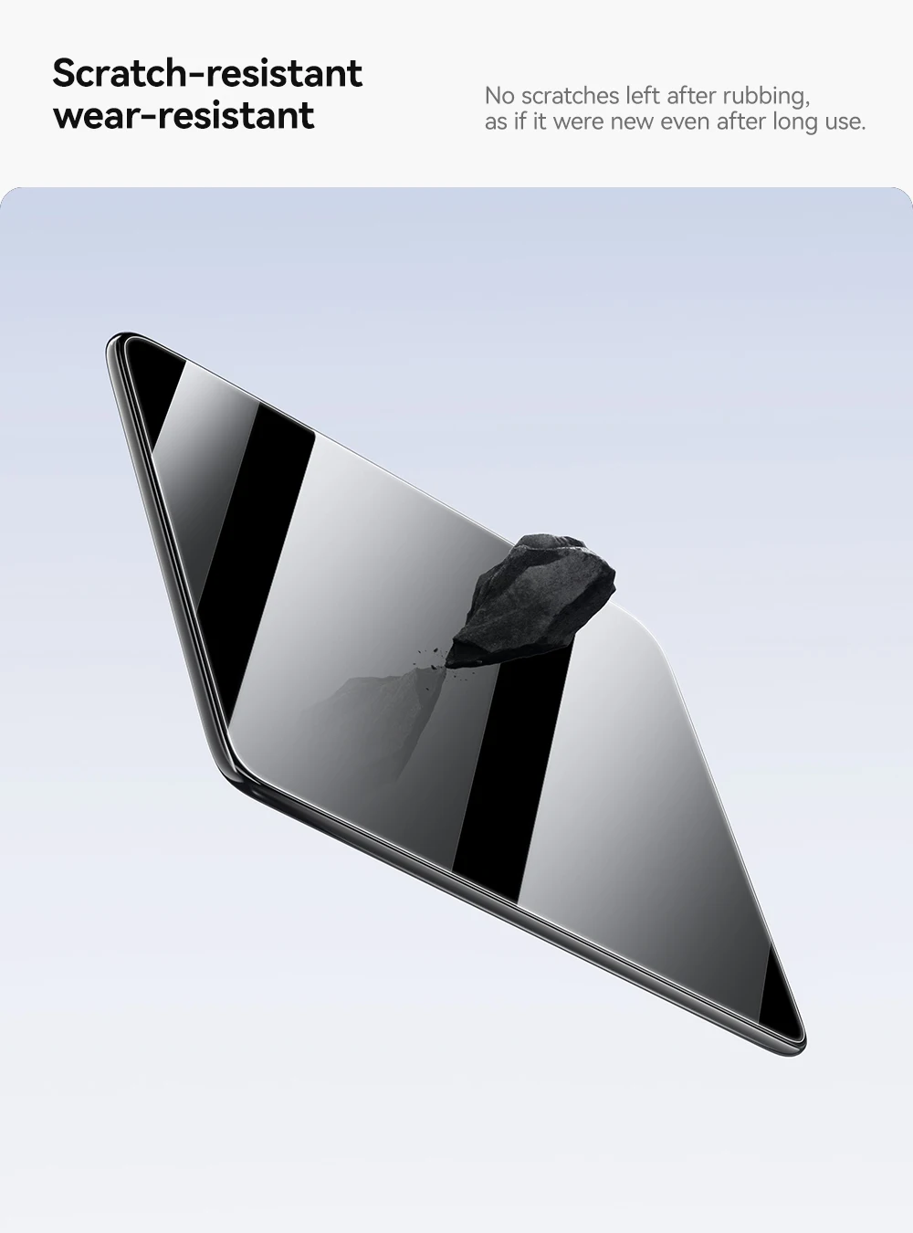 YZ Schutzfolie aus gehärtetem Glas für Tesla Model Y/YL Juniper 3 Highland, Schutzfolie für den Bildschirm der Mittelkonsole in der hinteren Reihe – Detail 10