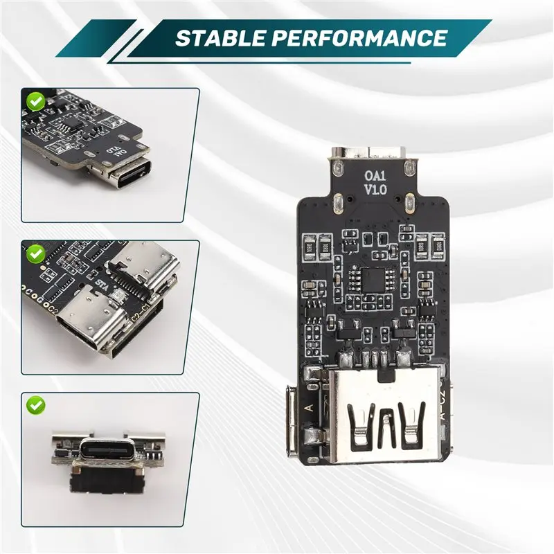 [NEWA76K!】 Kelvin Four-Wire Method Measurement Module OA1 USB Wire Resistance Measurement Tool For Independent Wire Resistance T