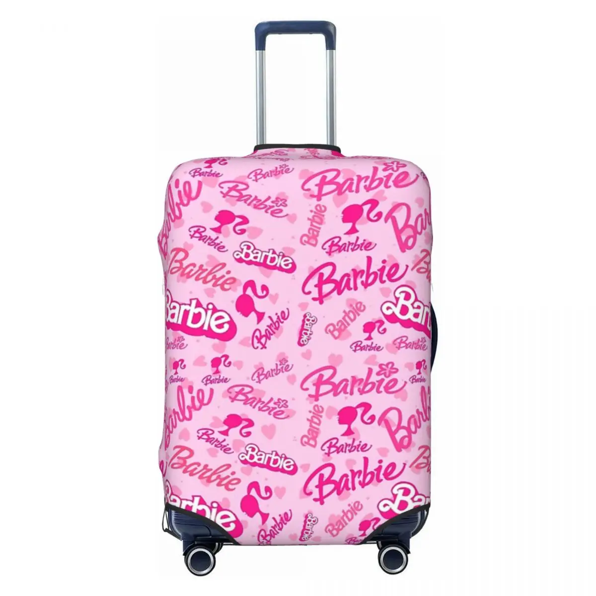 Custom Barbie Luggage Cover Protector Washable Travel Suitcase Covers