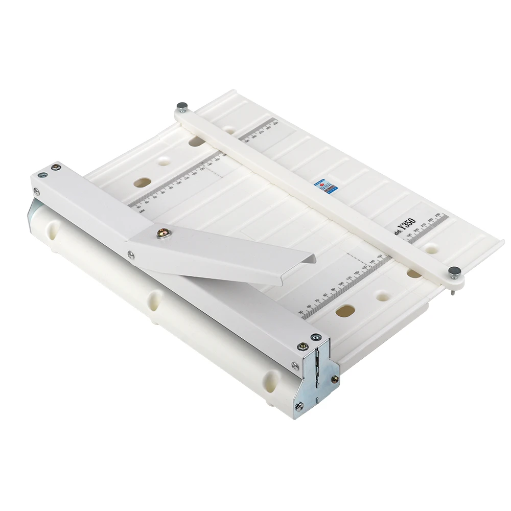 Y350 handmatige papierrillenmachine - 350 mm A3/A4 papier opvouwbare crimper, professioneel voor visitekaartjes uitnodigingen doe-het-zelf ambachten