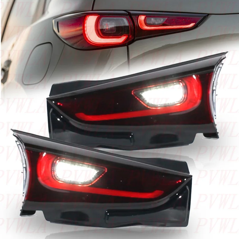 LED Tail Light For Mazda CX-5 2022 2023 2024 US version Car accessories 1 Pair Inner Side Reverse Light Rear Lamp