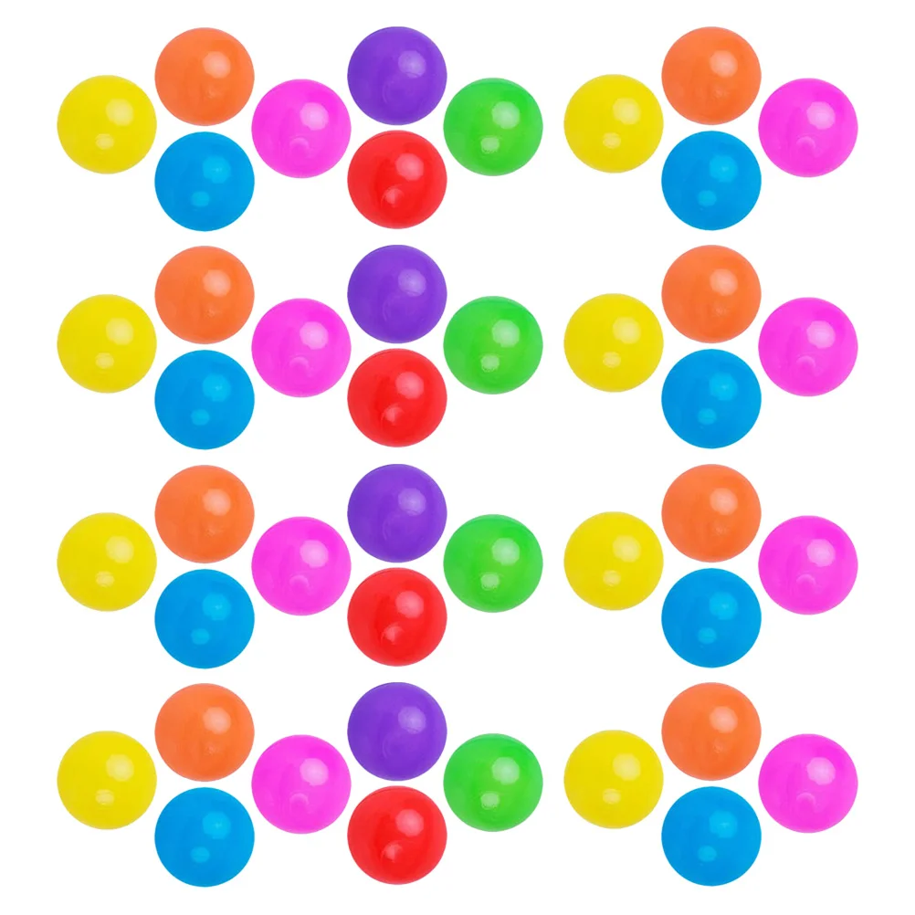 100 pçs colorido plástico macio oceano bolas crianças mini redondo jogar pit piscina tenda do bebê playroom criança jogar túnel acessórios