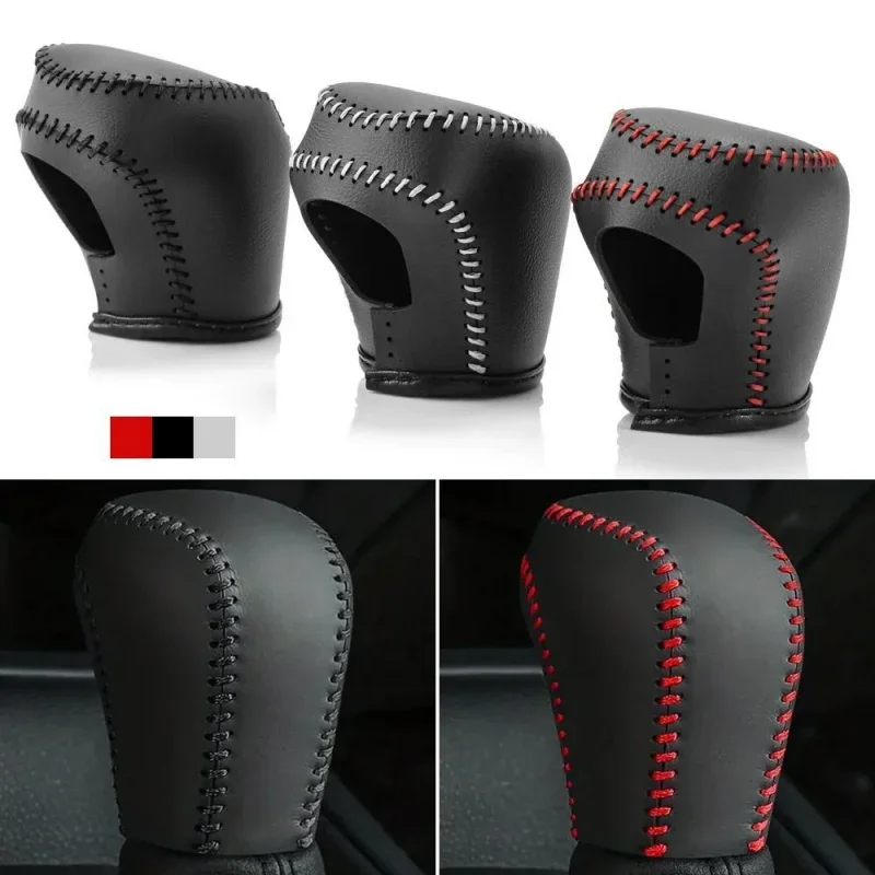 

For 2019-2024 Toyota Corolla Cross 2023,Camry,ALLION,CH-R,CHR Imitation Leather Gear Shift Knob Cover