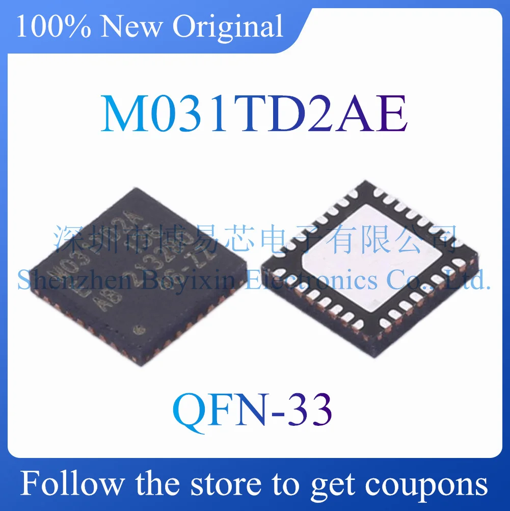 

NEW M031TD2AE.Original Product.Package QFN-33