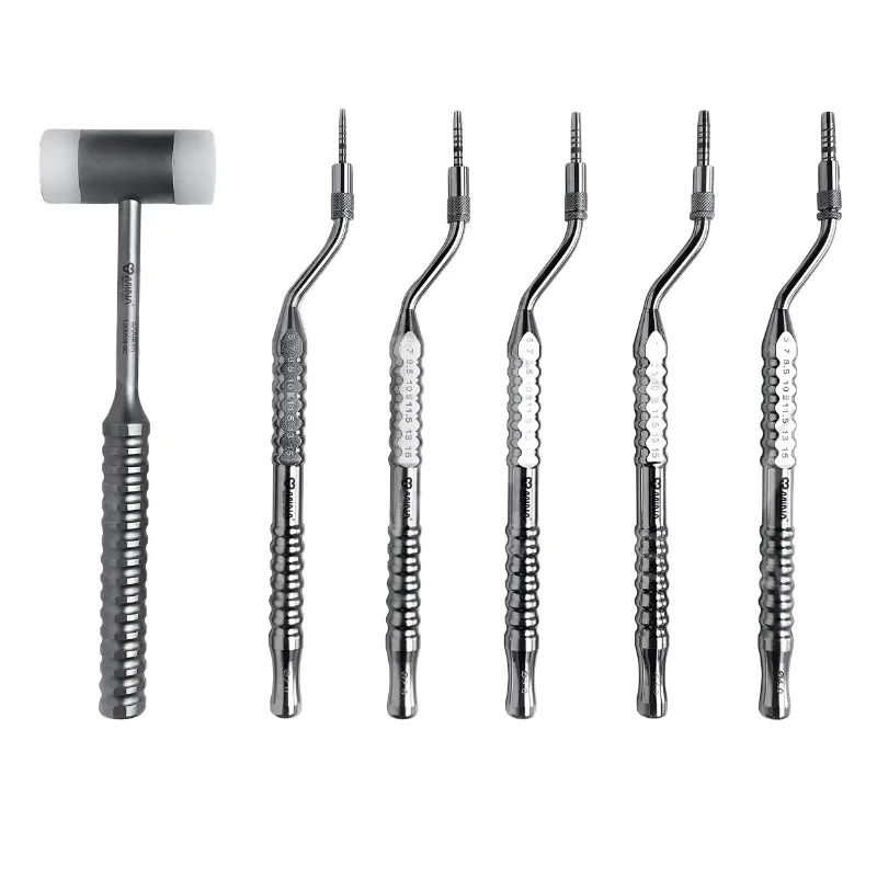 

Dental Osteotom Convex Bayonet Kit Stainless Steel Teflon Sinus Lifting Tool Instrument Manufacturer Direct Sales