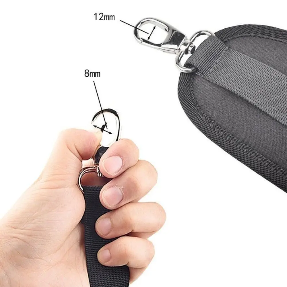 New Black Backpack Straps Oxford Cloth Shock Absorption Replacement Strap Bags Shoulder Strap Outdoor Sports
