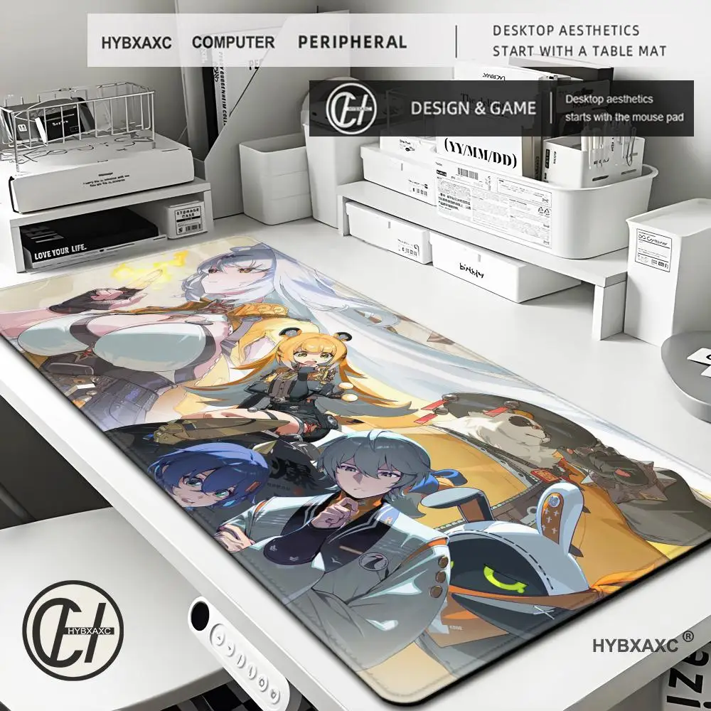 

ZZZ New Character Yixuan HD Printing Gaming Mouse Pad Zenless Zone Zero Keyboard Desk Mats XXL Rubber Anti-slip Anime Mousepad