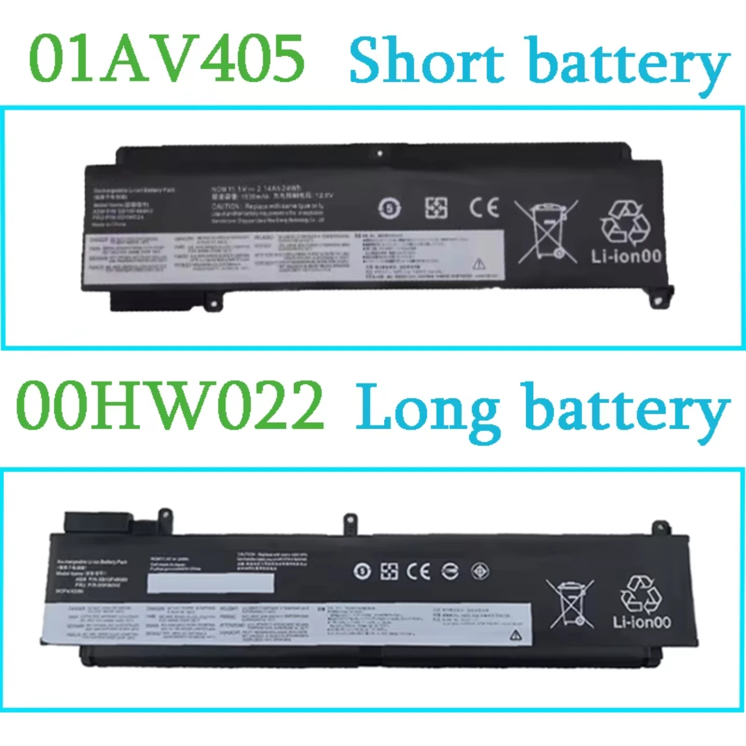 01AV405 00HW022 Laptop Battery    T460s T470s 01AV406 01AV462 01AV407 00HW023 00HW024 00HW025 00HW038