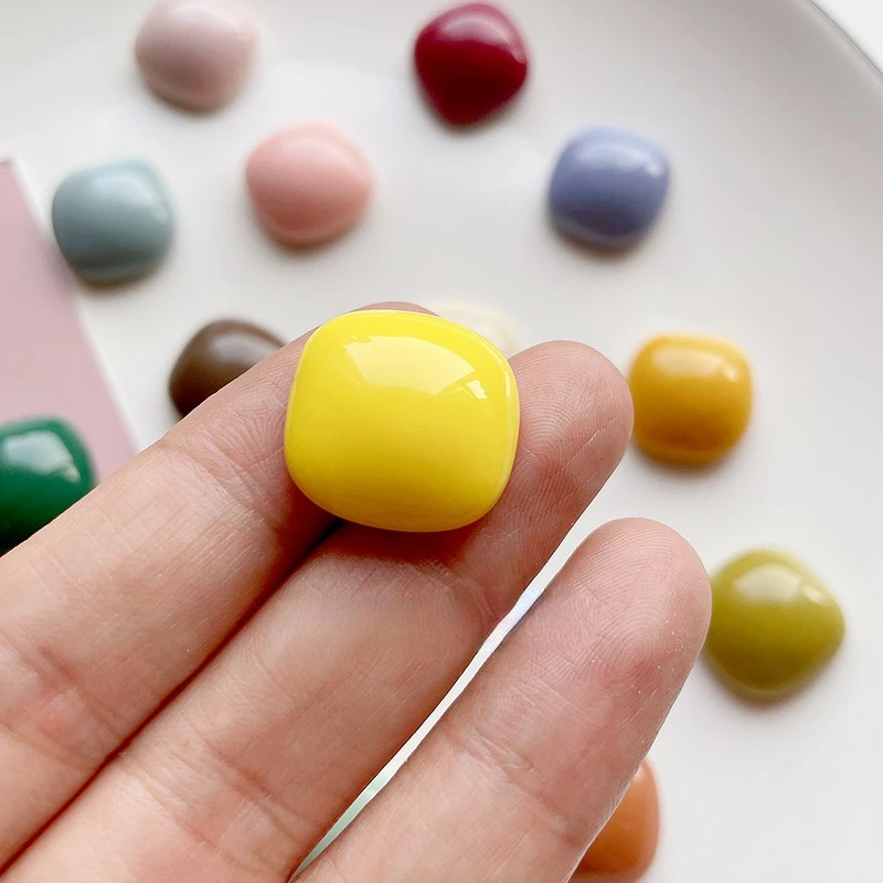 Geometric half-pill refrigerator magnets macaroon color refrigerator decorative photos fixed message board magnets