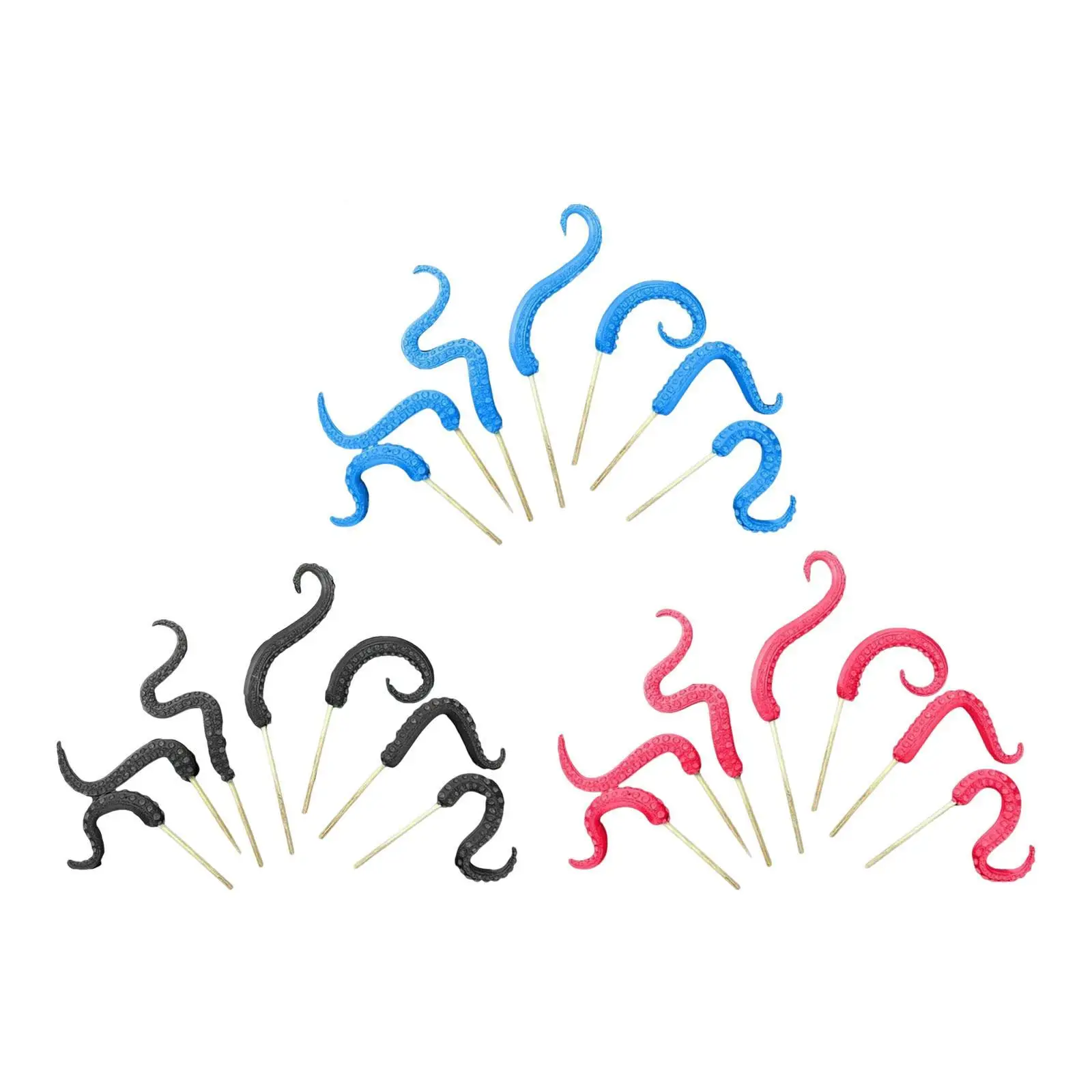 Pali per piante con tentacolo di polpo da 7 pezzi, creativi, resistenti alle intemperie, per interni ed esterni