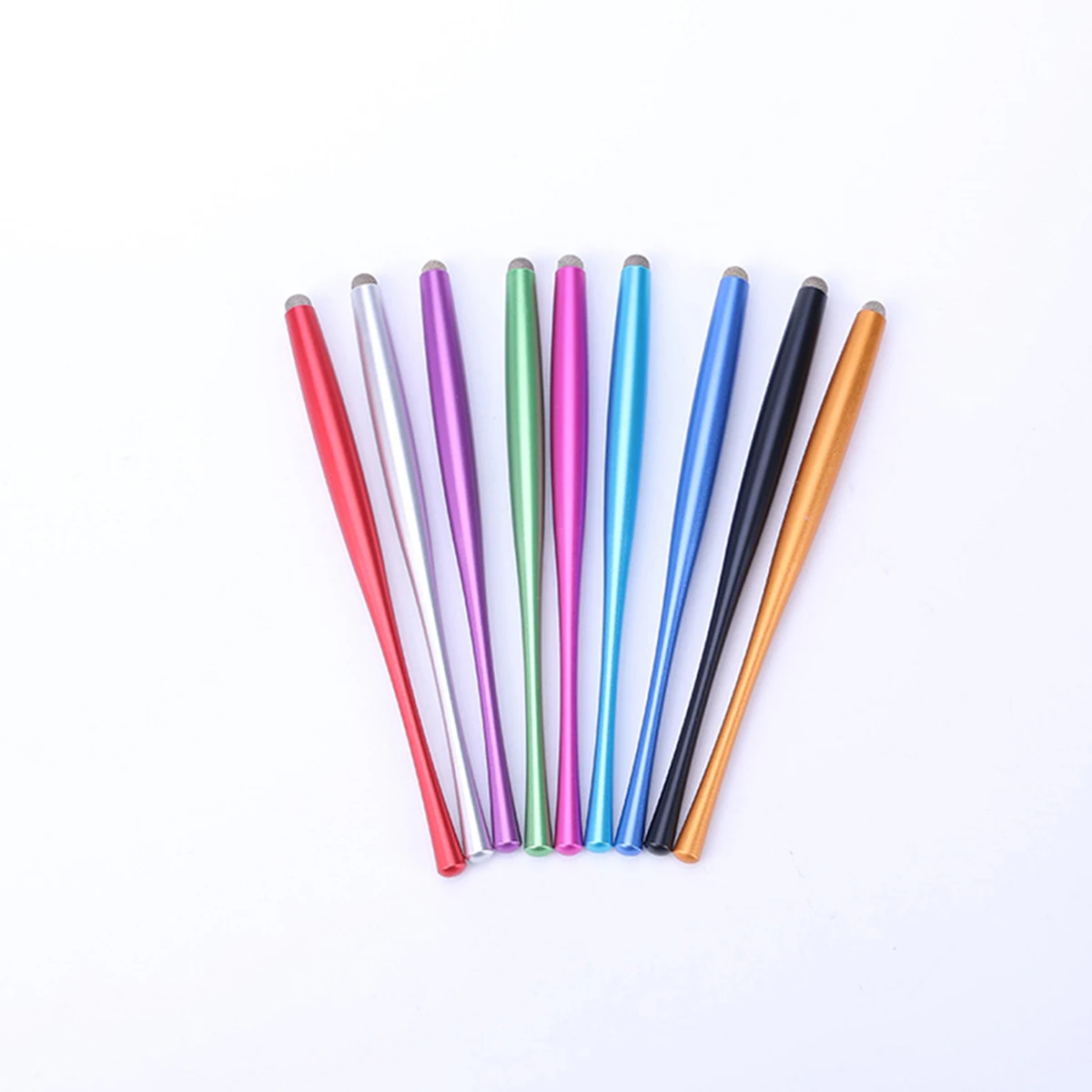 

2 Pcs Capacitive Screen Stylus Smooth Metal Durable for Phone Tablet Writing Tool Practical Accessories