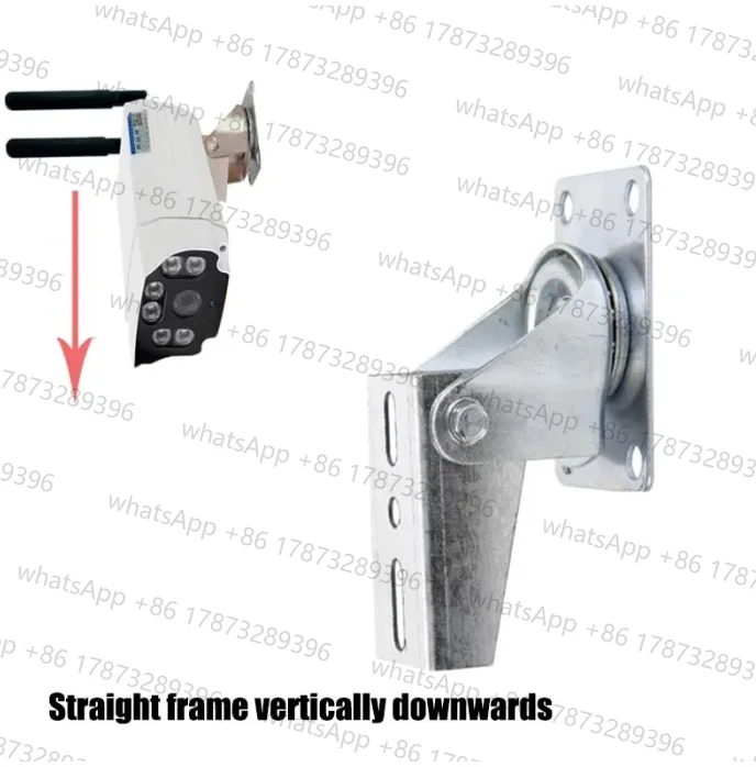 Fixed bracket for crane surveillance camera wireless crane bridge  gravity vertical base bearing  bracket