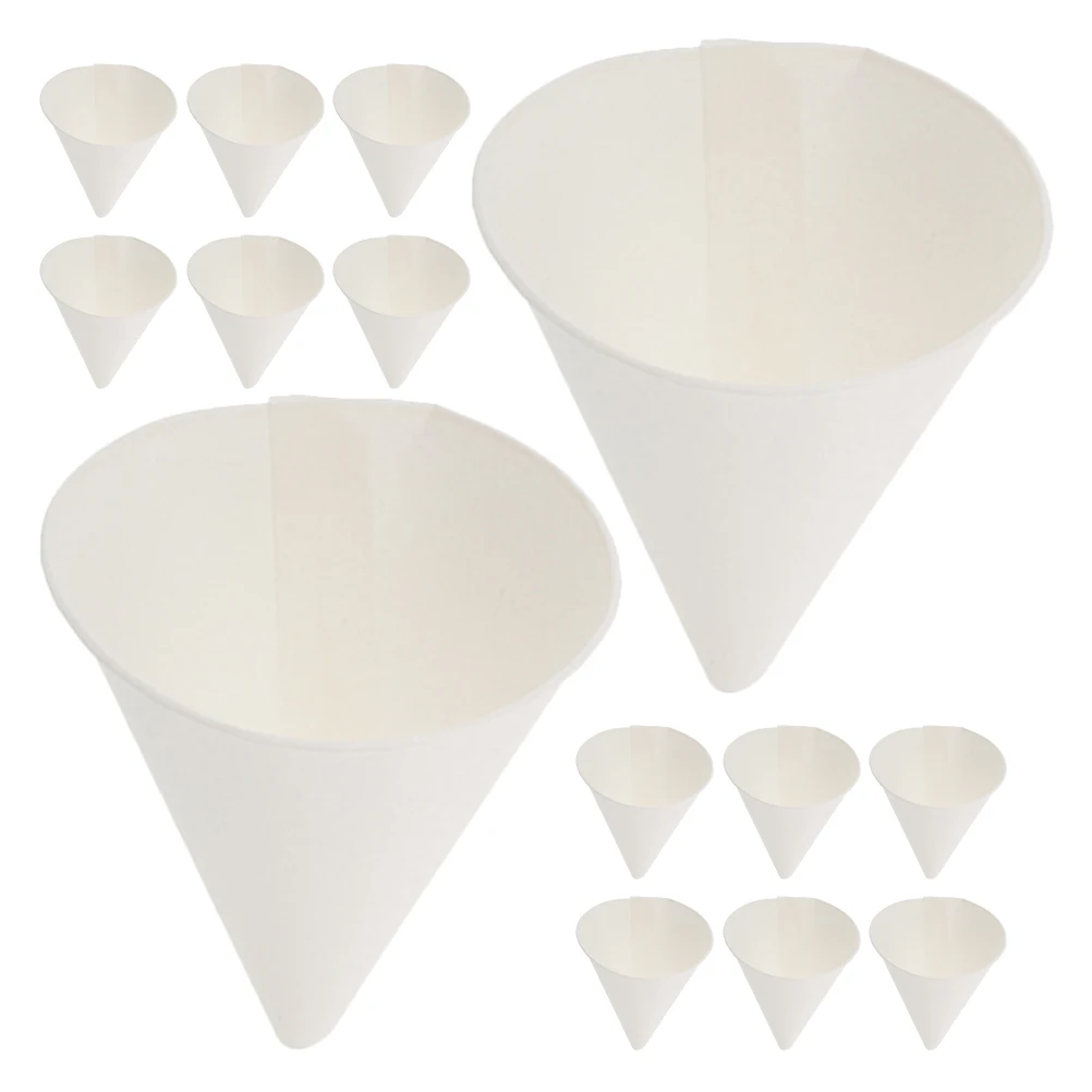 

40Pcs Disposable Engine Oil Funnel Leakproof Design Quick Installation Car Gas Fluid Dispensers Small Bottles Filling