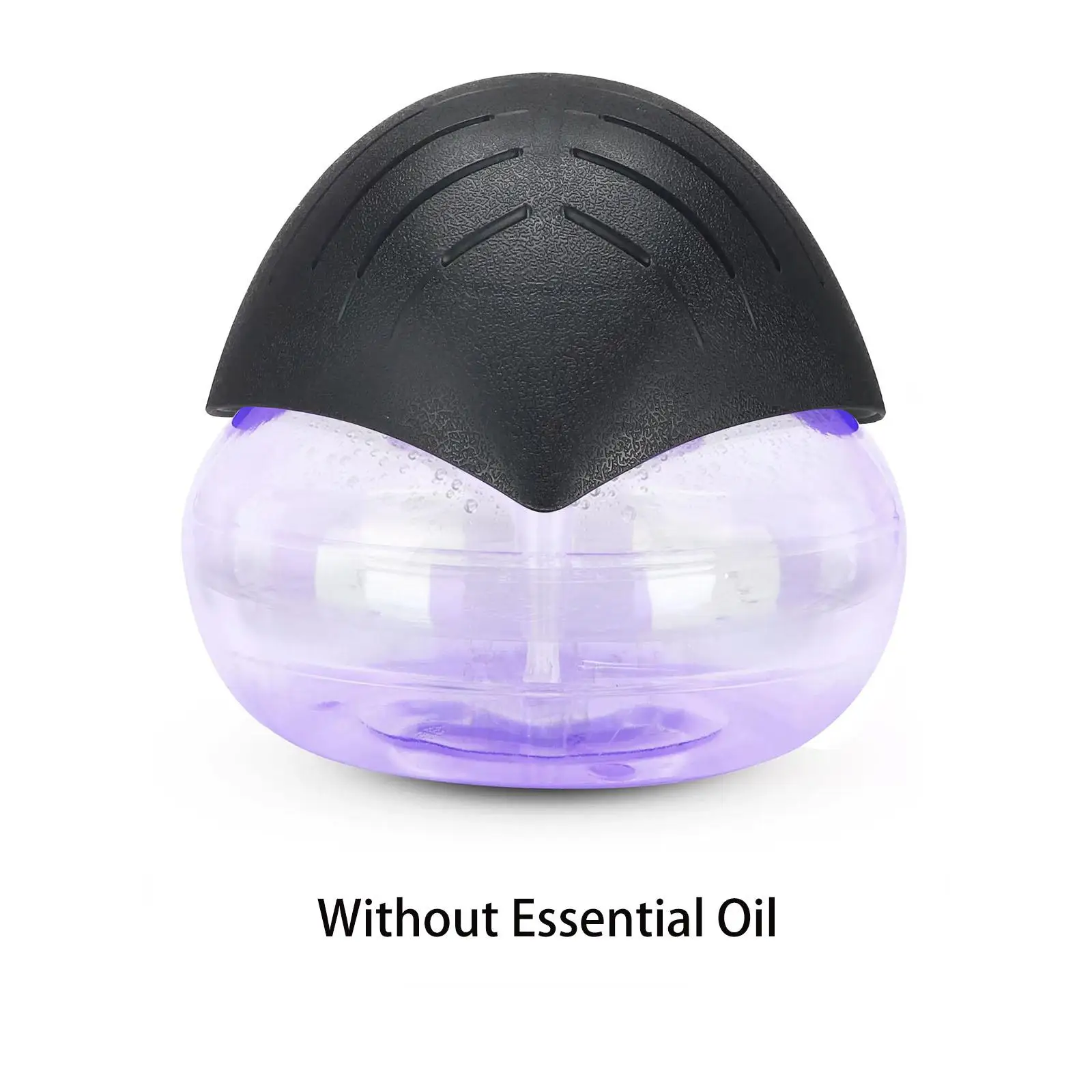 

Очиститель воздуха 7-цветный светодиодный светло-голубой цвет Портативный компактный очиститель воздуха с 4 бутылками эфирного масла для спальни, гостиной, воздуха