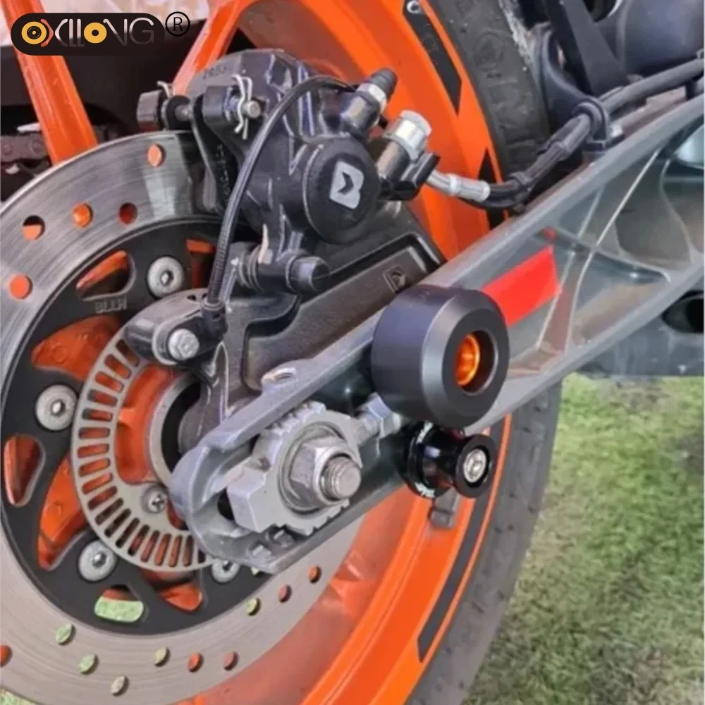 

2025 NEW For DUKE 125 200 DUKE390 Duke 250 RC125 RC200 RC250 RC390 Motorcycle Front Rear Fork Wheel Frame Slider Crash Protector