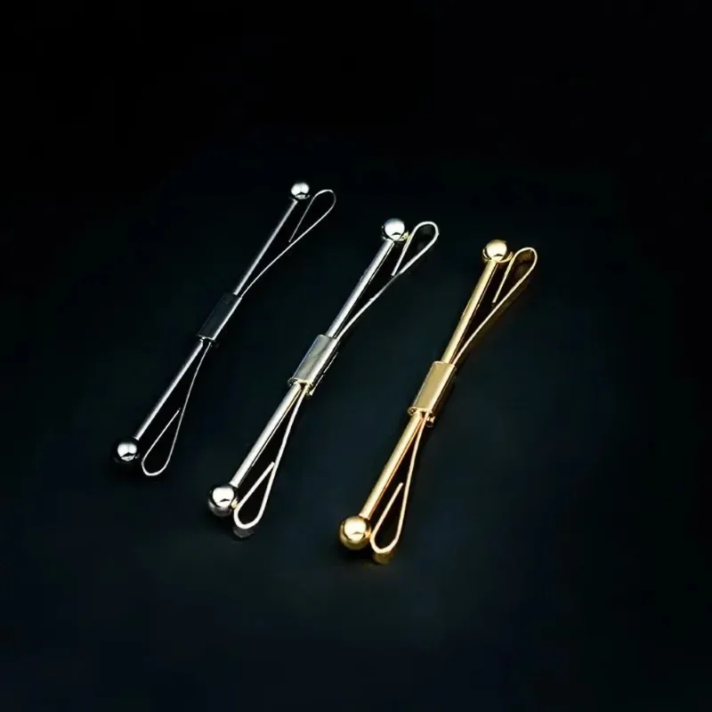 Alloy Non-injury Clothing Tassel Prevent Exposure Multi-color Neckwear Accessories Men Collar Clip Women Collar Bar Tie Clip