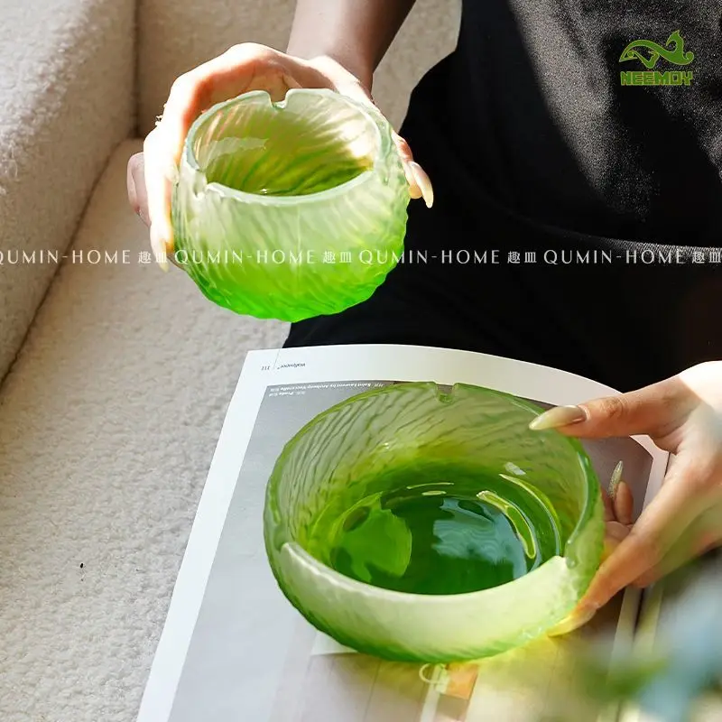 

High End Atmospheric Ashtray, Home Living Room Anti Fly Ash Ashtray, Office High-end Smoke Sensing Cup, Cigar Holder