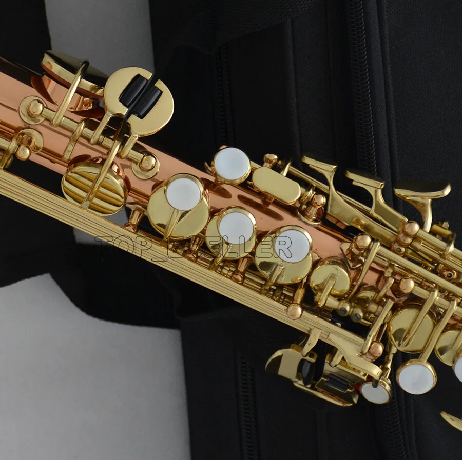 

Саксофон Sopranino Customized Rose Copper Eb sax Low Bb high F # С футляром 2025г