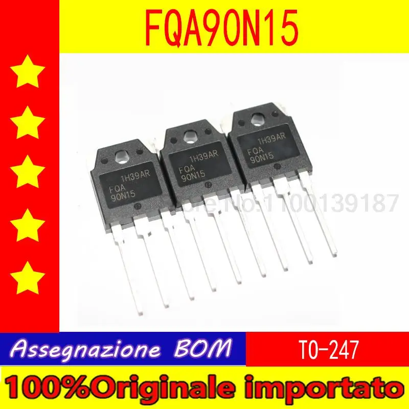 10pcs/lot  FQA90N15 90N15 TO-247 FET 90A 150V